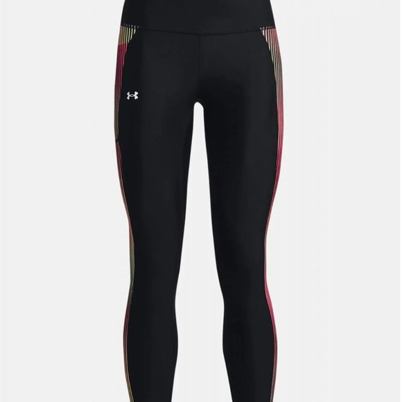 Under Armour UA HeatGear High-Rise Ankle Leggings 1369288 002 Womens Size Small - Picture 5 of 7